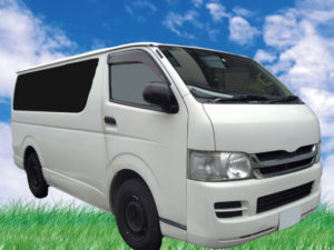 ハイエース　赤松レンタカーマイクロバス